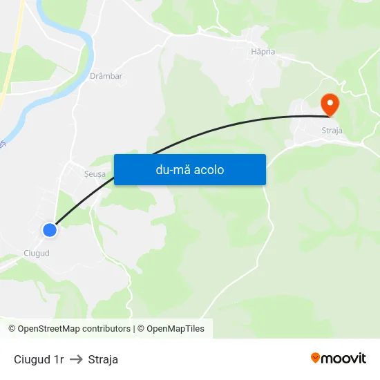 Harta de Ciugud 1r către Straja