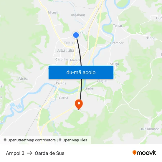 Harta de Ampoi 3 către Oarda de Sus