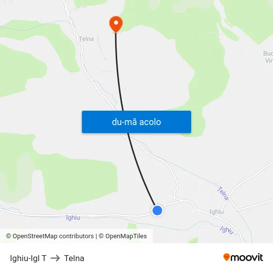 Harta de Ighiu-Igl T către Telna