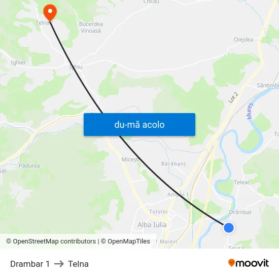 Harta de Drambar 1 către Telna