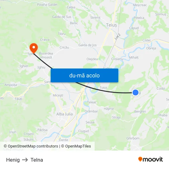 Harta de Henig către Telna