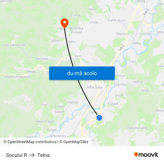 Harta de Socului R către Telna