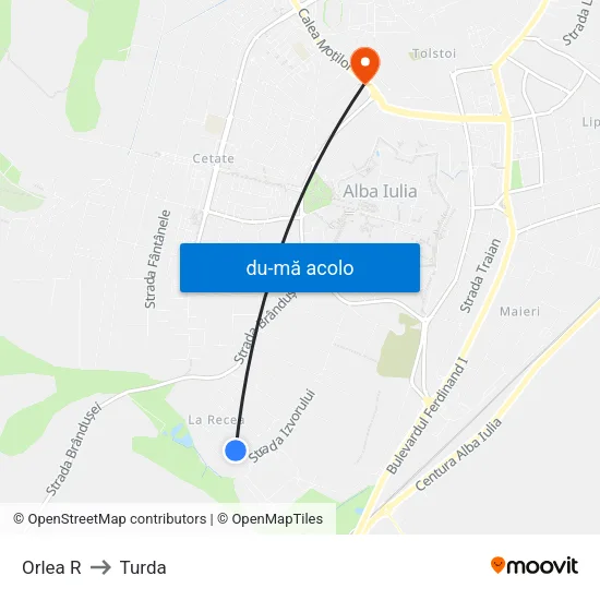 Harta de Orlea R către Turda