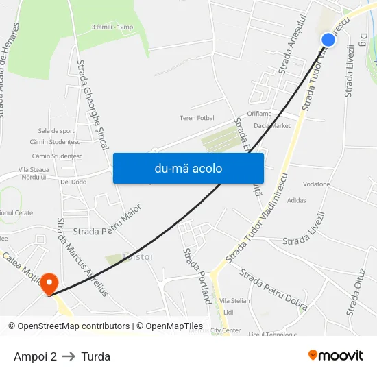 Harta de Ampoi 2 către Turda