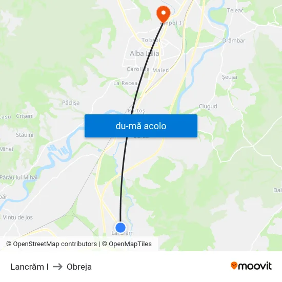 Harta de Lancrăm I către Obreja