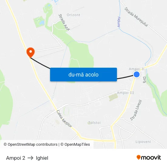 Harta de Ampoi 2 către Ighiel