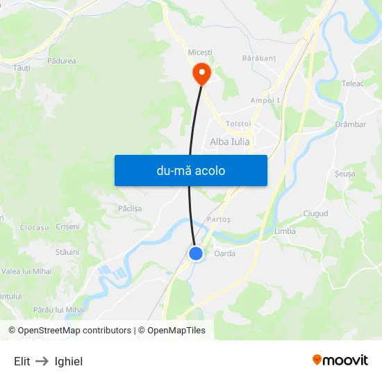 Harta de Elit către Ighiel