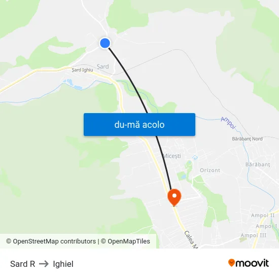 Harta de Sard R către Ighiel