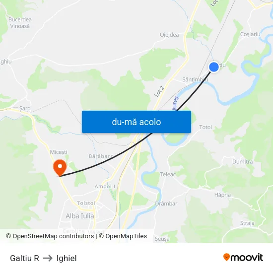 Harta de Galtiu R către Ighiel