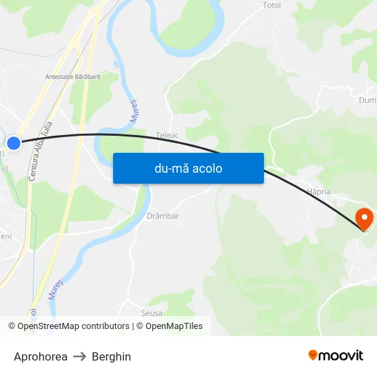 Harta de Aprohorea către Berghin