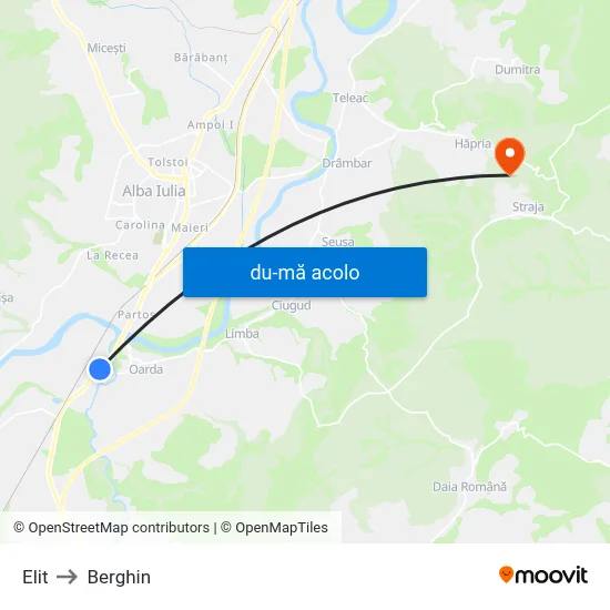 Harta de Elit către Berghin