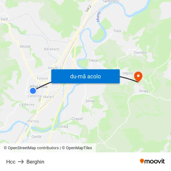 Harta de Hcc către Berghin