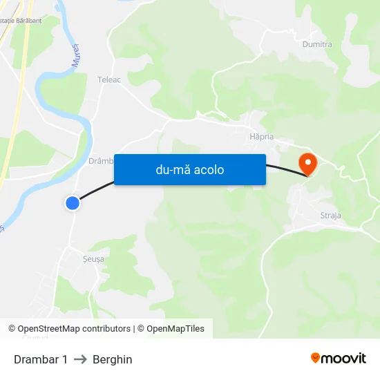 Harta de Drambar 1 către Berghin