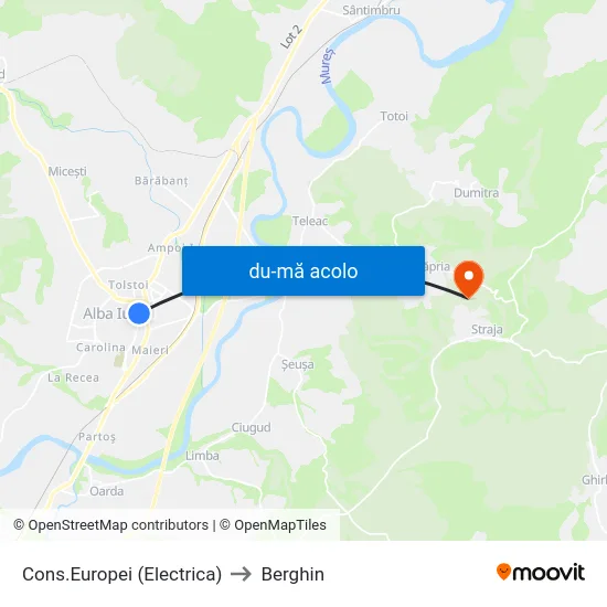 Harta de Cons.Europei (Electrica) către Berghin