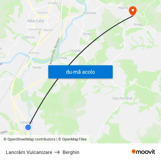 Harta de Lancrăm Vulcanizare către Berghin