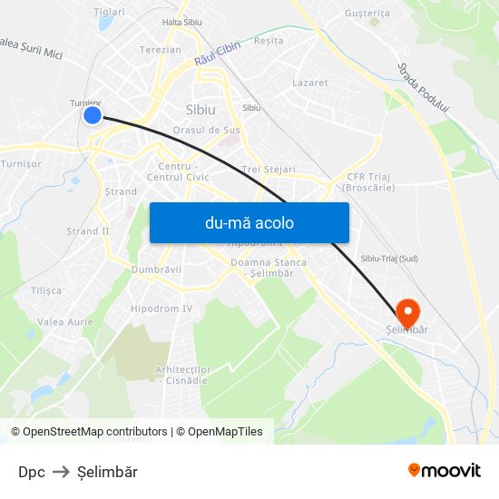 Harta de Dpc către Șelimbăr