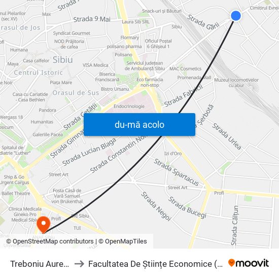 Harta de Treboniu Aurelian către Facultatea De Științe Economice (Ulbs)