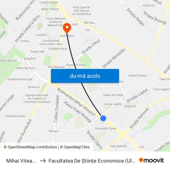 Harta de Mihai Viteazul către Facultatea De Științe Economice (Ulbs)