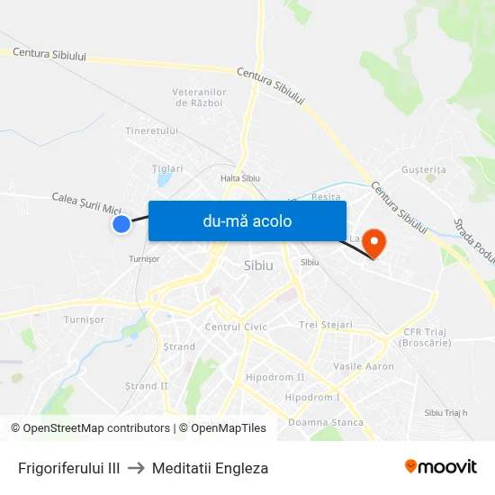Harta de Frigoriferului III către Meditatii Engleza