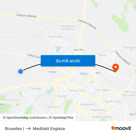 Harta de Bruxelles I către Meditatii Engleza