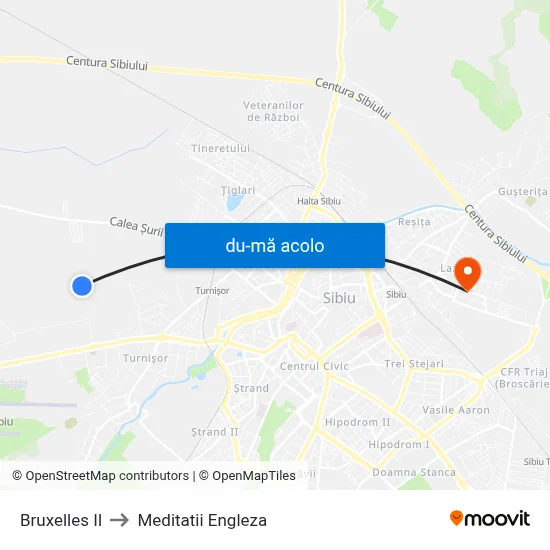 Harta de Bruxelles II către Meditatii Engleza