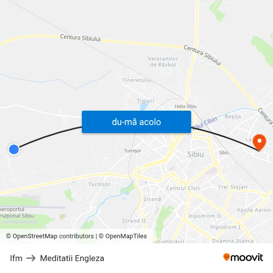 Harta de Ifm către Meditatii Engleza