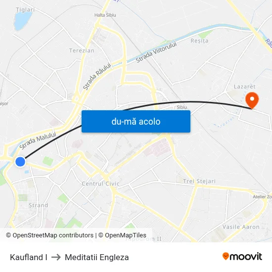 Harta de Kaufland I către Meditatii Engleza