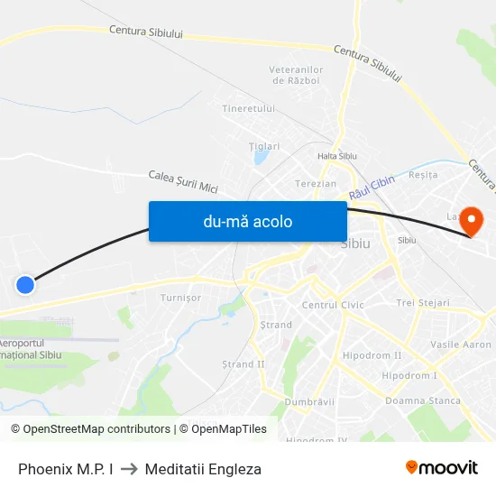 Harta de Phoenix M.P. I către Meditatii Engleza