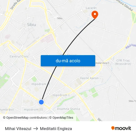 Harta de Mihai Viteazul către Meditatii Engleza