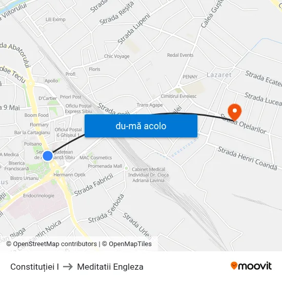 Harta de Constituției I către Meditatii Engleza