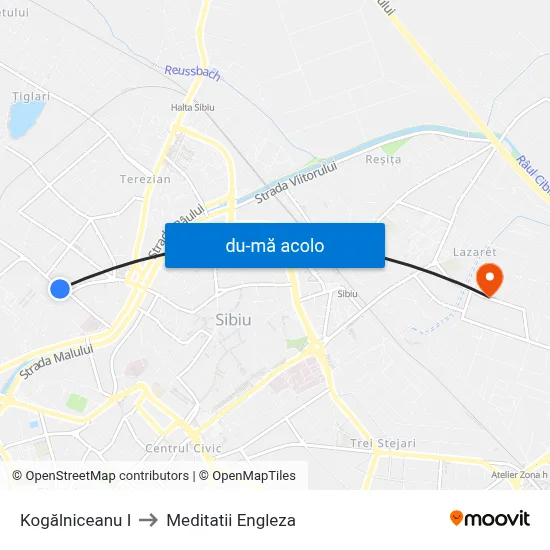 Harta de Kogălniceanu I către Meditatii Engleza