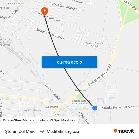 Harta de Ștefan Cel Mare I către Meditatii Engleza
