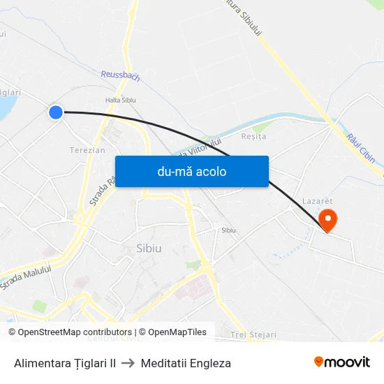 Harta de Alimentara Țiglari II către Meditatii Engleza