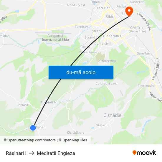 Harta de Rășinari I către Meditatii Engleza
