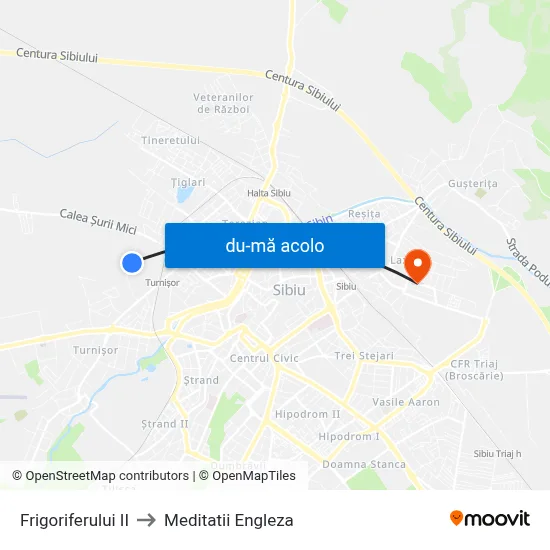 Harta de Frigoriferului II către Meditatii Engleza