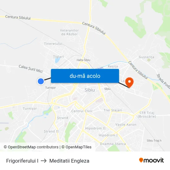 Harta de Frigoriferului I către Meditatii Engleza