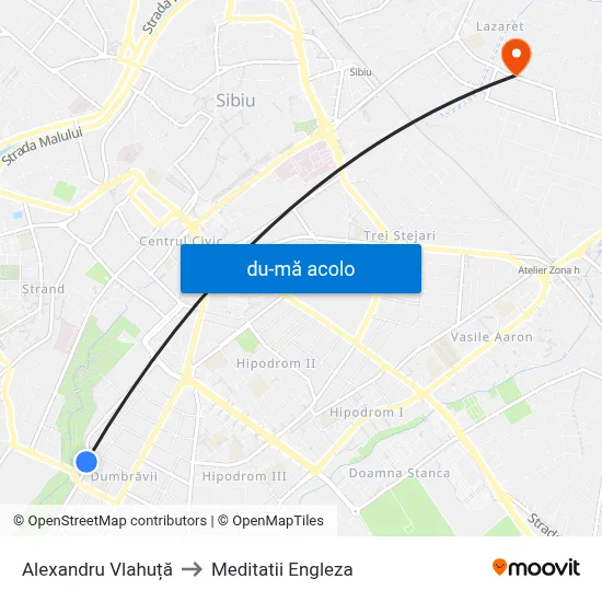 Harta de Alexandru Vlahuță către Meditatii Engleza
