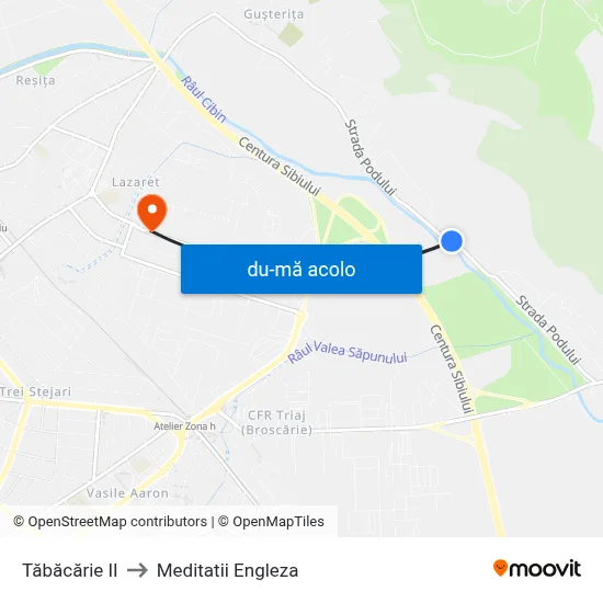 Harta de Tăbăcărie II către Meditatii Engleza