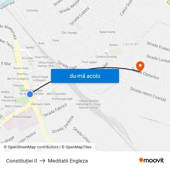 Harta de Constituției II către Meditatii Engleza