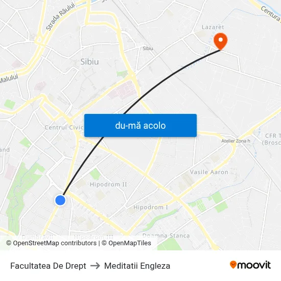 Harta de Facultatea De Drept către Meditatii Engleza