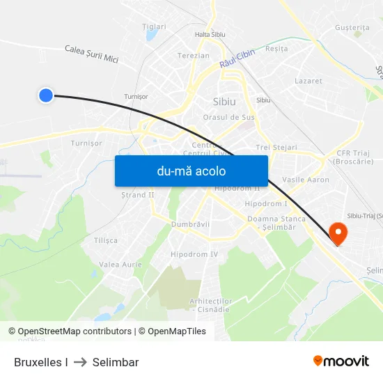 Harta de Bruxelles I către Selimbar