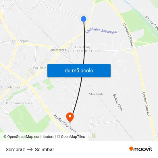 Harta de Sembraz către Selimbar
