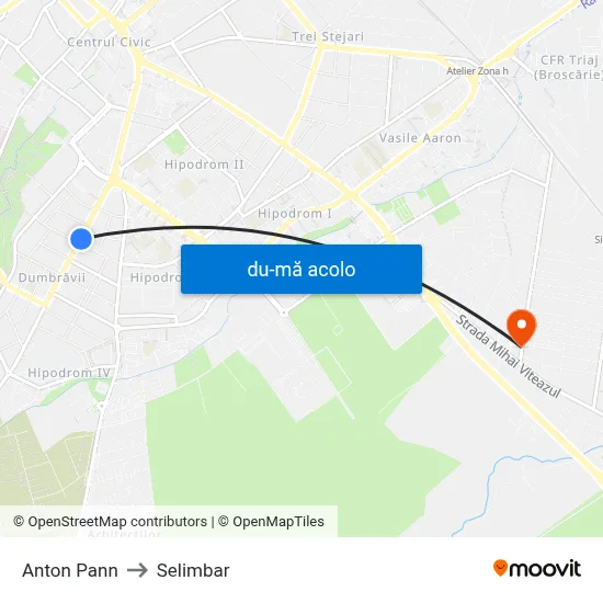 Harta de Anton Pann către Selimbar