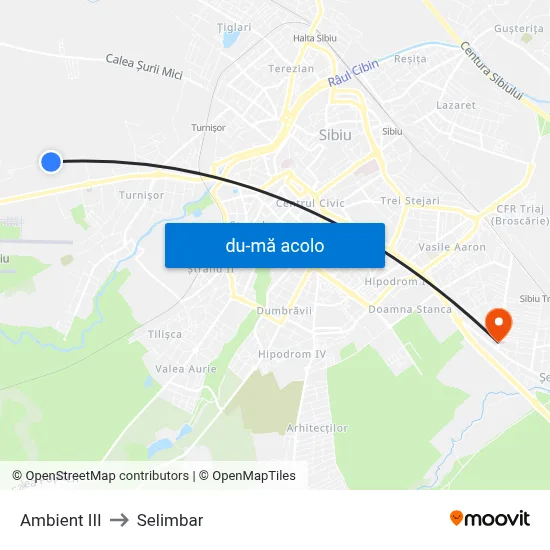 Harta de Ambient III către Selimbar