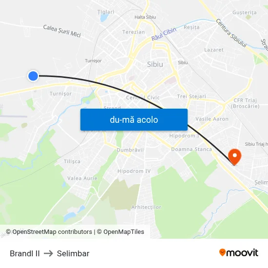 Harta de Brandl II către Selimbar