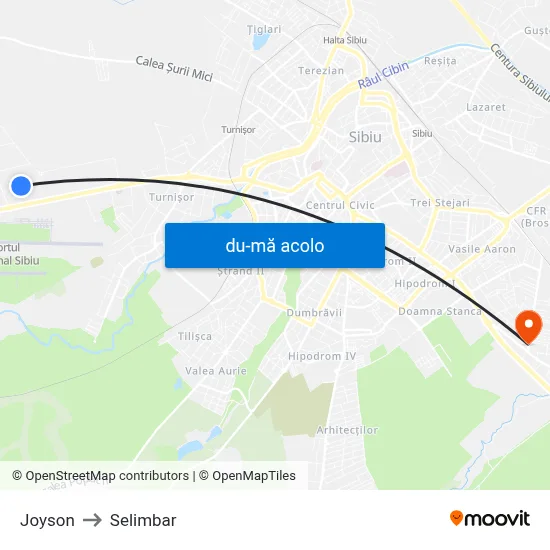 Harta de Joyson către Selimbar
