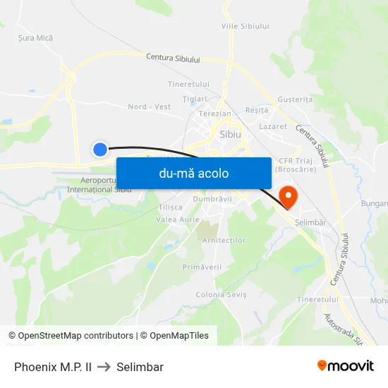 Harta de Phoenix M.P. II către Selimbar