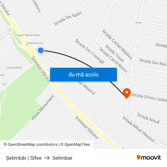 Harta de Șelimbăr | Sifee către Selimbar