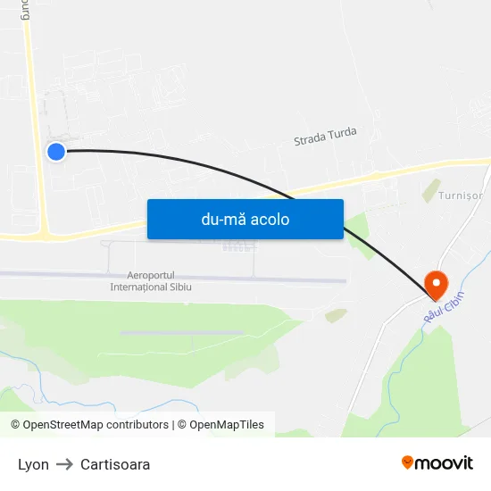 Harta de Lyon către Cartisoara