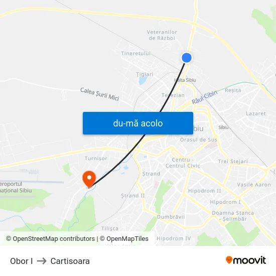 Harta de Obor I către Cartisoara